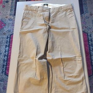 J crew women’s city fit stretch chinos euc 6R